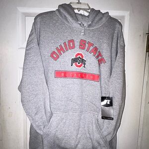 🏈🏟️ Ohio State University Buckeyes Marquee Gray Hoodie 🏟️🏈